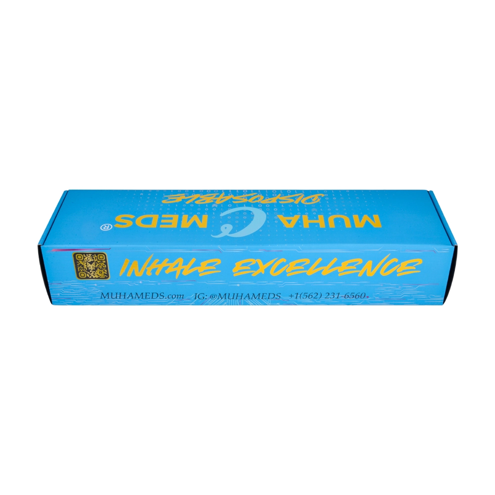 MUHA Meds X Cookies 2G muha meds x cookies collab 2 gram disposable circle pen blue box