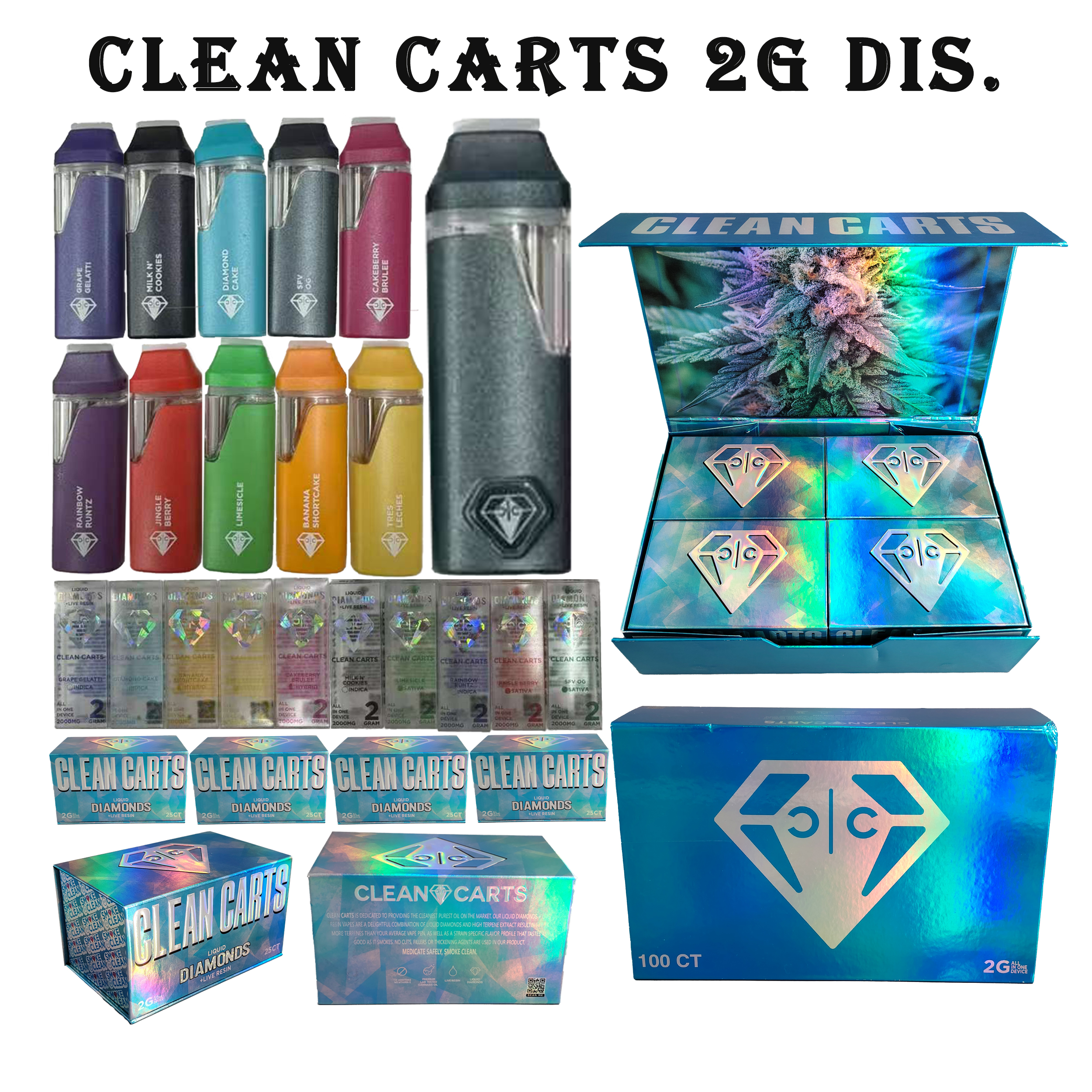 clean carts 2g dis. clean carts 2g dis.