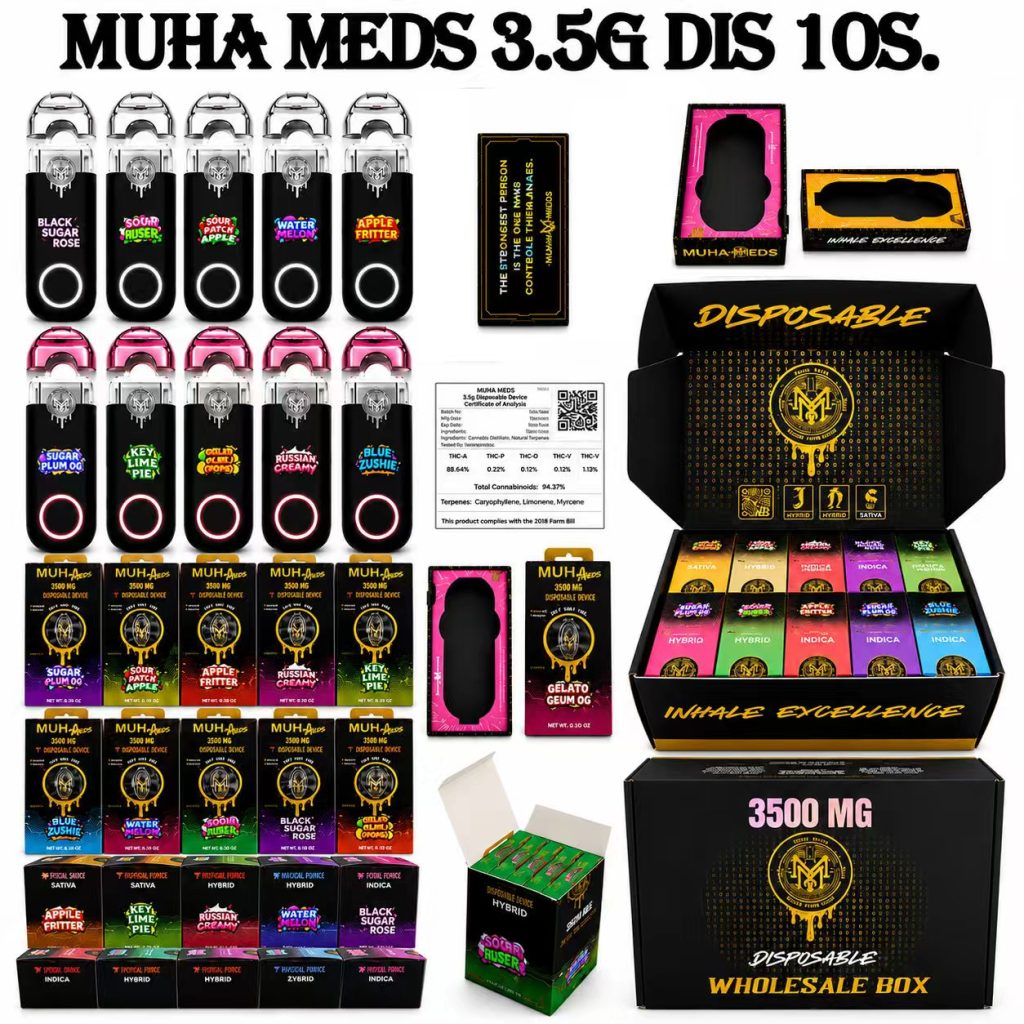 muha meds 3.5g dis 10s. muha meds 3.5g dis 10s.