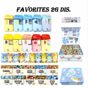 favorites mini 2g disposable vape