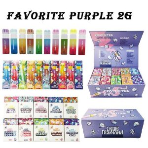 favorites purple 2g disposable vape hardware