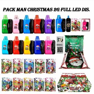 packman christmas 2g disposable vape