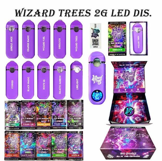 wizard trees 2g led disposable vape wizard trees 2g led disposable vape