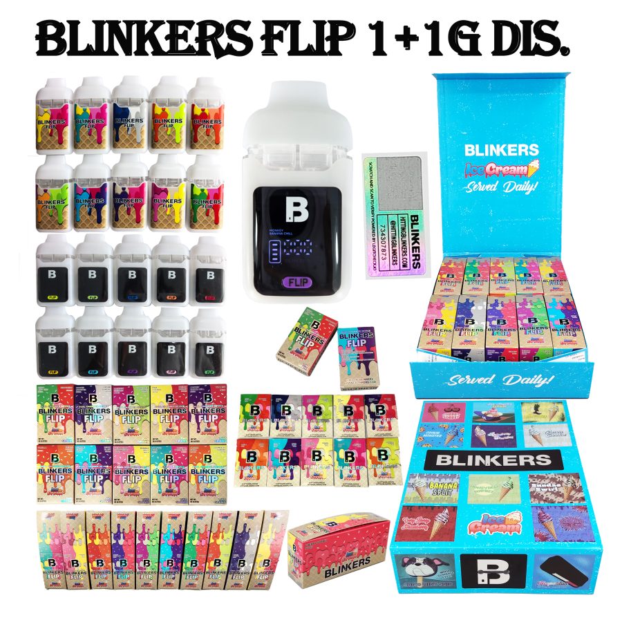 blinkers flip 1+1g dis. blinkers flip 1+1g dis.