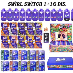 swirl switch 1+1g dual chamber disposable vape