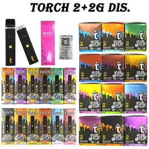 torch 2+2g dual chamber disposable vape