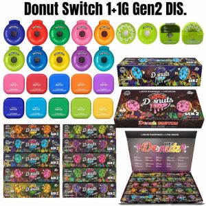 donuts gen 2 switch 1+1g 2ml empty dual chamber dis.