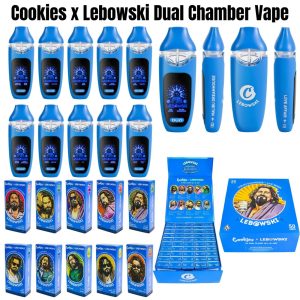 cookies x lebowski duo 2ml dual chamber empty vape