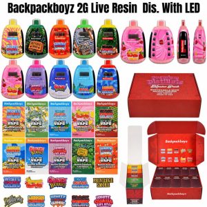 backpack boyz disposable 2 gram with screen