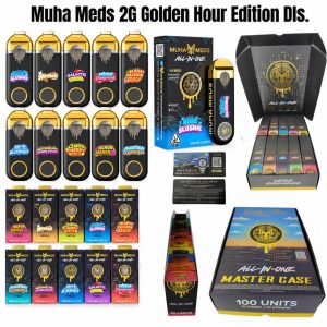 Muha Meds Golden Hour 2G Empty Vape Hardware